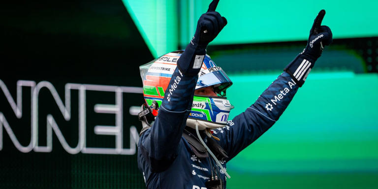 Kimi Antonelli has one hand on the F1 trophy