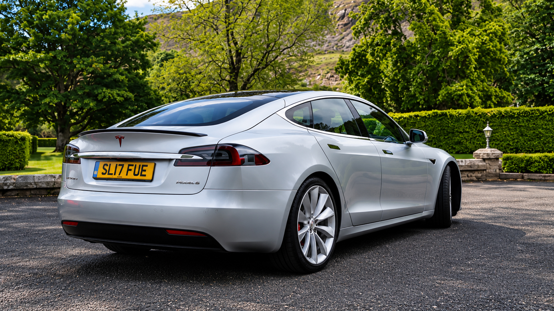 My first time driving a Tesla