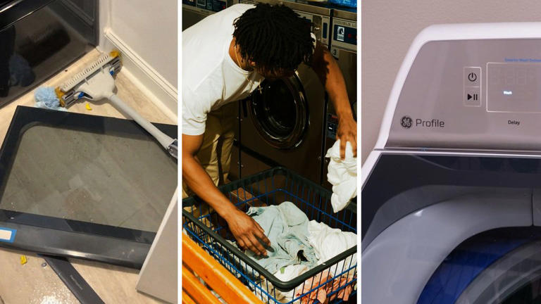 Someone could have been hurt: Man puts a load of laundry in his GE ...