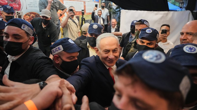 Trump issues final message as Israel prepares for neck-and-neck election