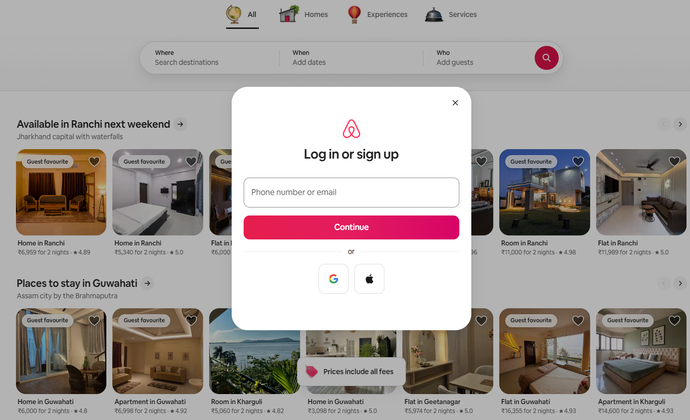 Airbnb login guide: How to access account on PC or mobile app