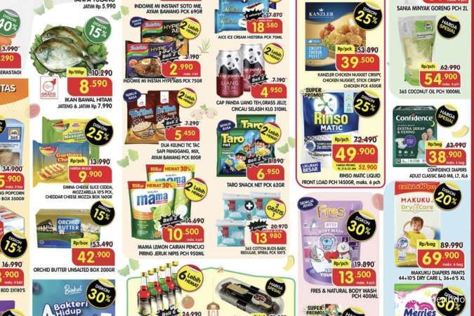 Promo Superindo weekday 26-29 Oktober 2026, banyak diskon hingga 45% lo