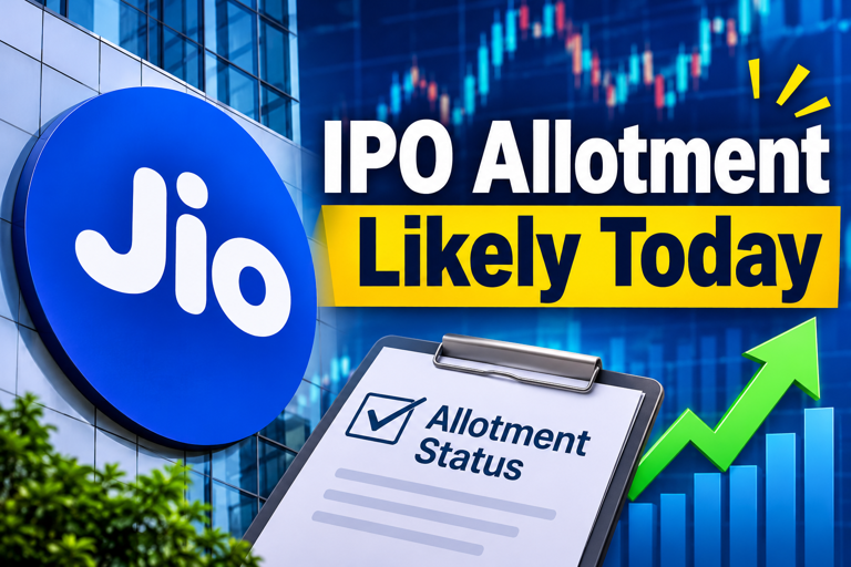 Jio IPO allotment likely today: GMP signals 22% listing gains — here's ...