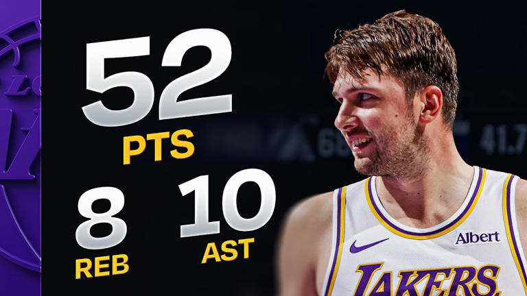 Luka Doncic signe une performance monumentale et renverse le Jazz