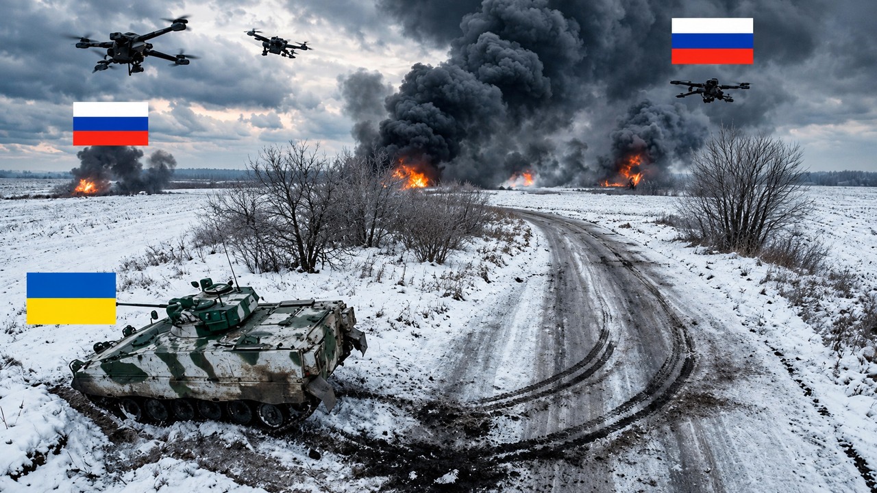 Sehen Sie, wie russische Panzerabwehrraketen den deutschen Marder der ...