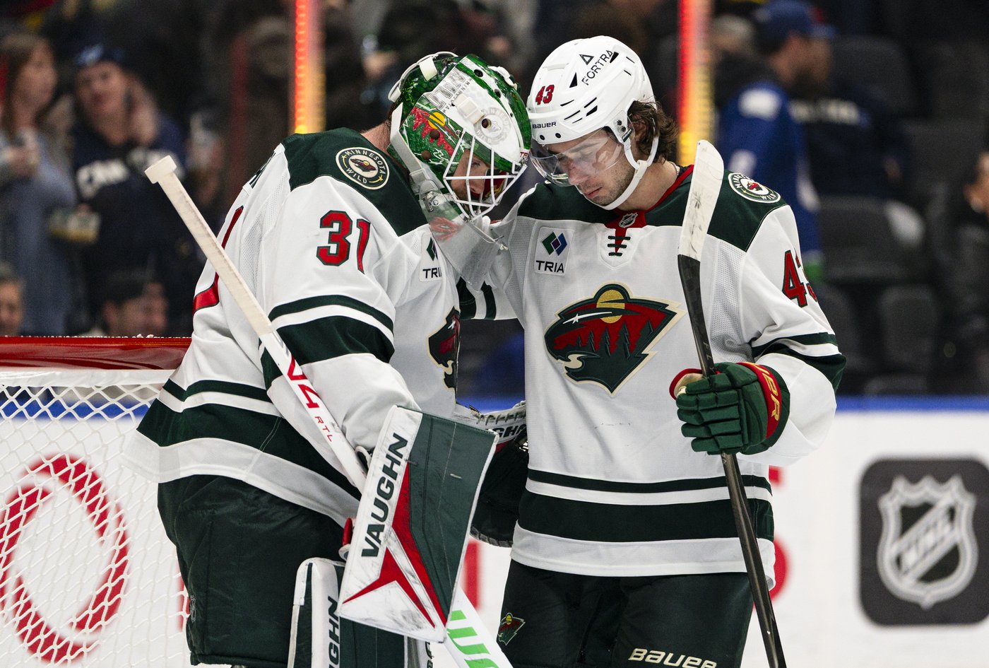 Une 10e défaite de suite pour les Canucks de Vancouver, 4-2 face au Wild