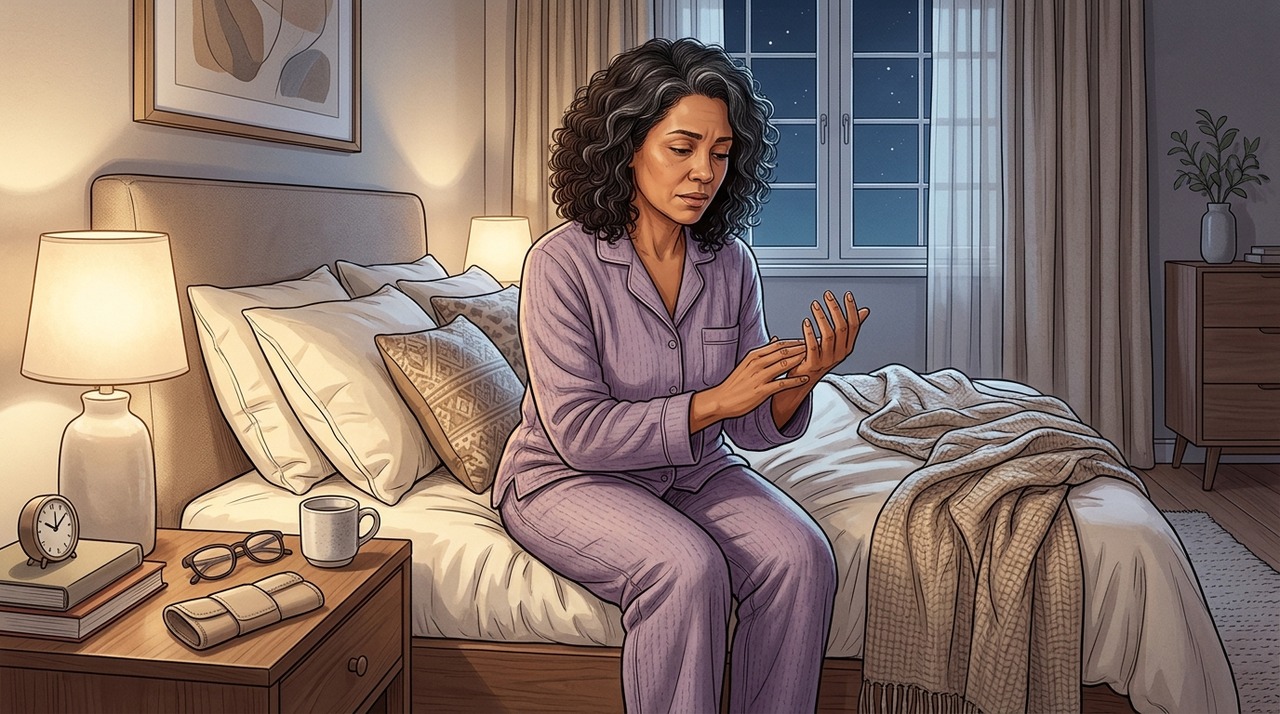 Formigamento nas mãos durante a noite nem sempre é má circulação