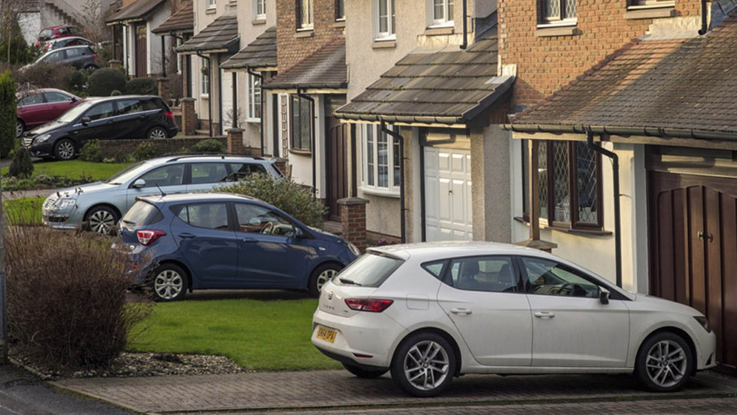 Parking on your own driveway does not exempt you from the Highway Code