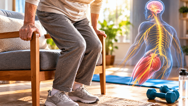 Muscle weakness in older adults may begin with changes in the nervous ...