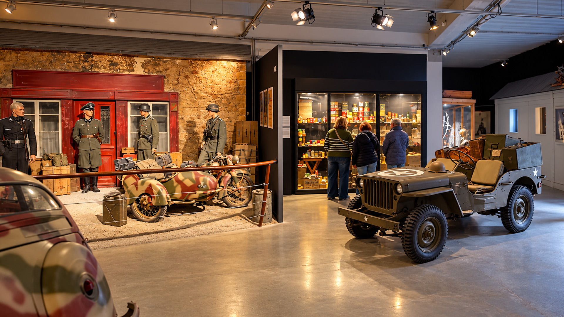 What's hidden inside this Normandy D-Day museum?