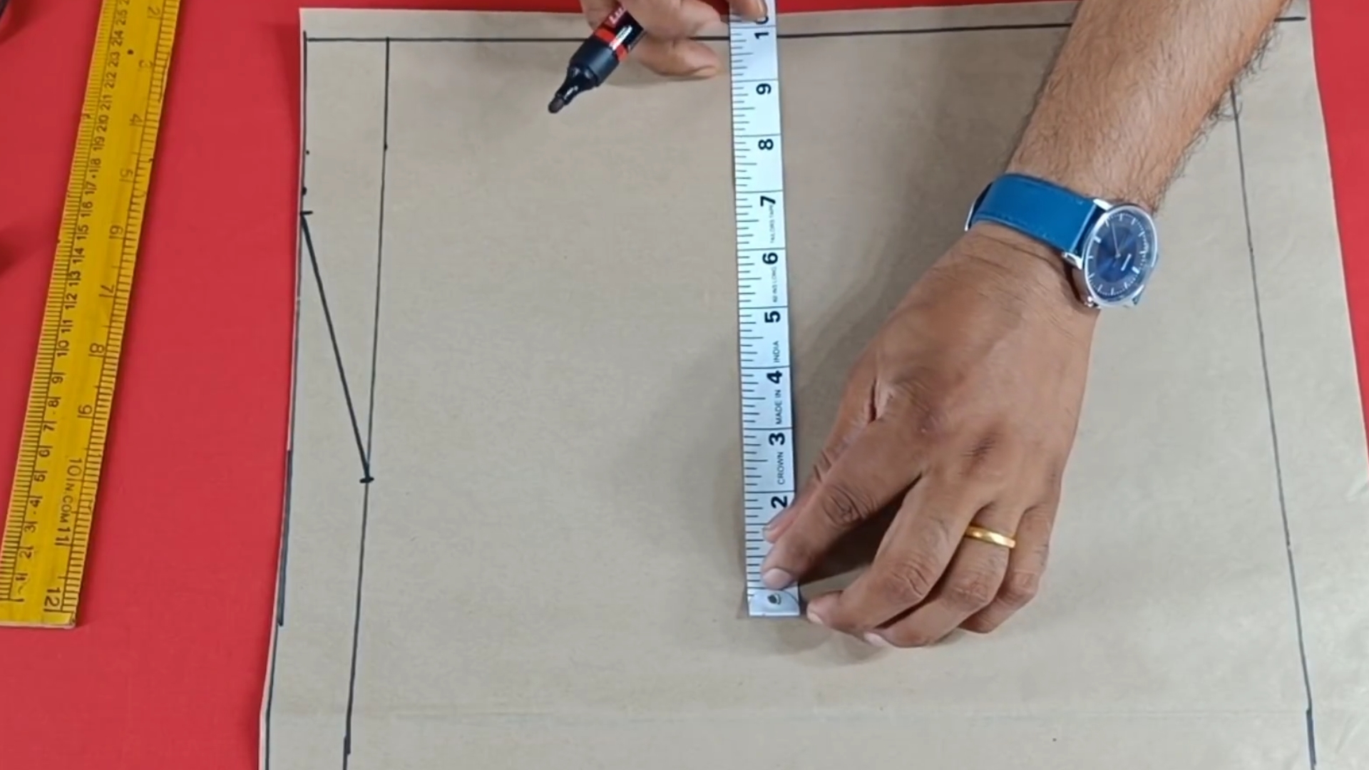 Princess cut blouse cutting tutorial for beginners