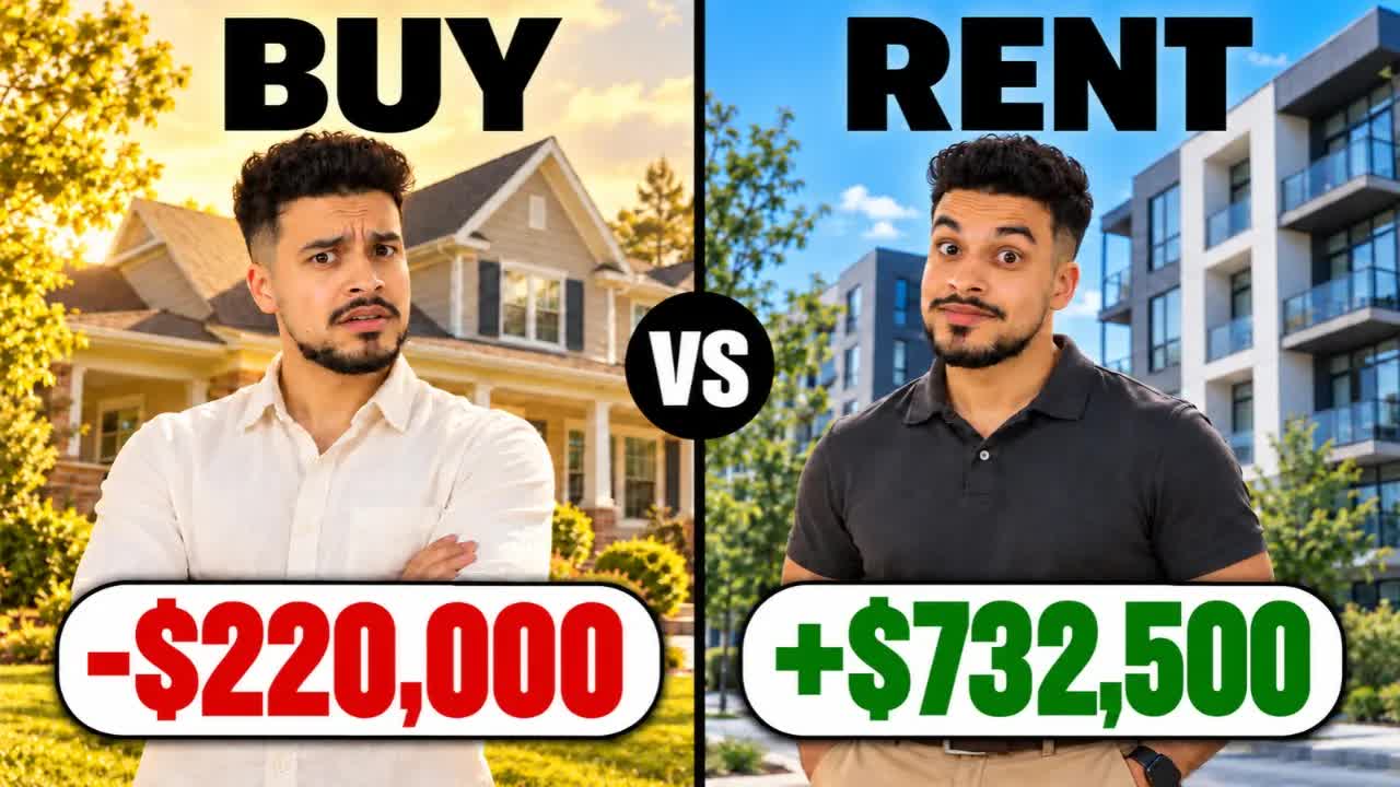 Renting vs. buying a home - the real math revealed