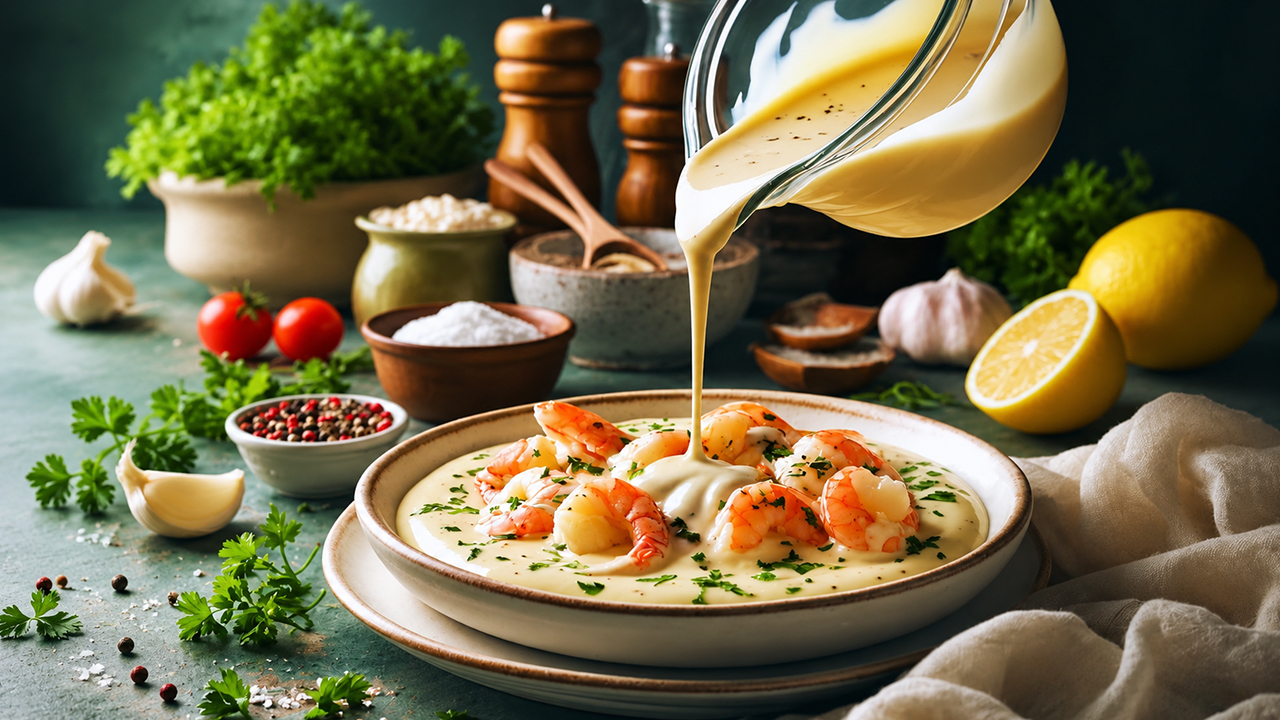 A sauce trick for five star salmon
