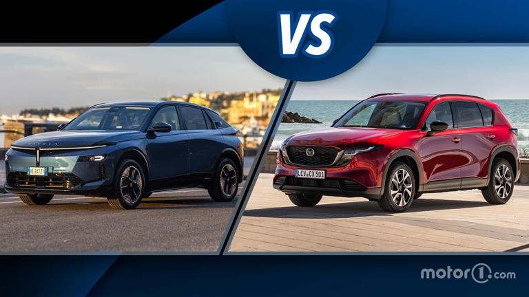 Lancia Gamma vs. Mazda CX-5: comparativa de SUV electrificados