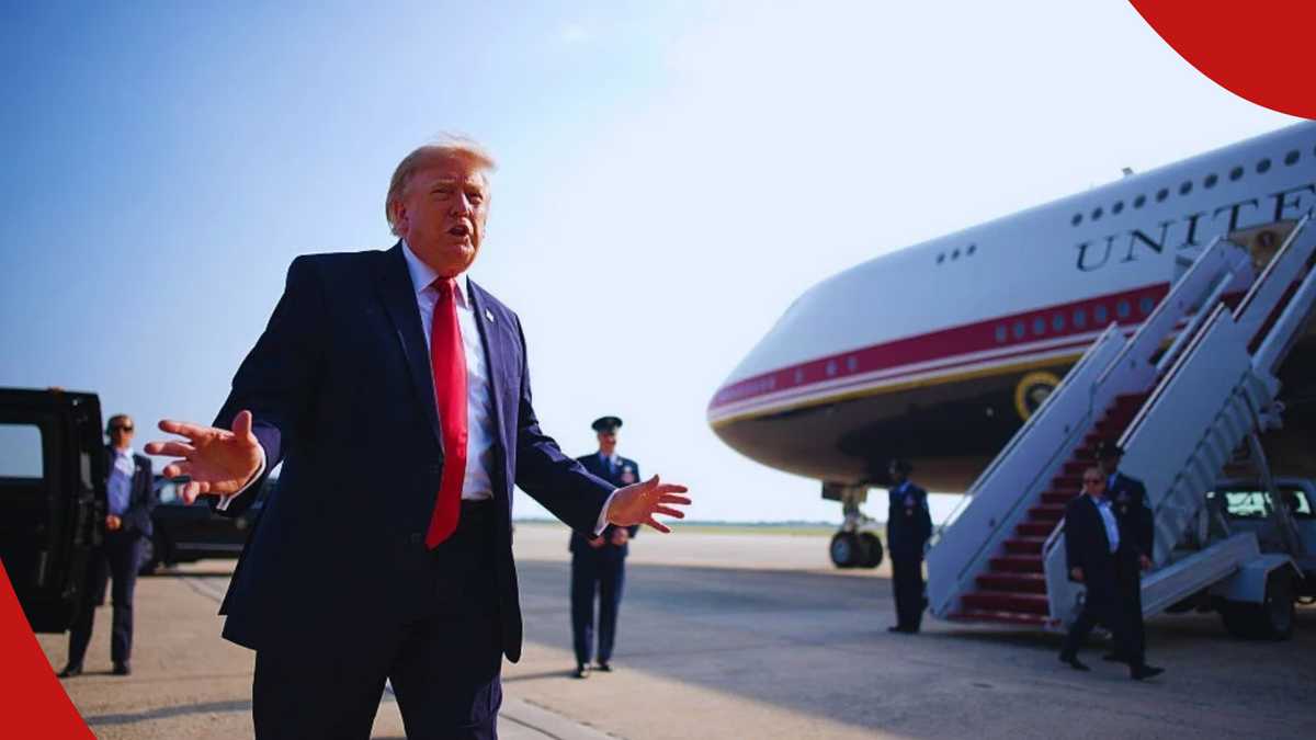 Air Force One: Rare glimpse inside Donald Trump's new presidential aircraft