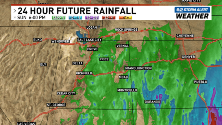 Utah warms Monday before cool front brings showers to northern Utah