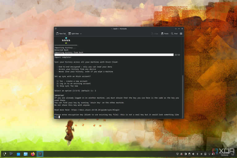 This free tool syncs your terminal history between PCs, and it belongs ...