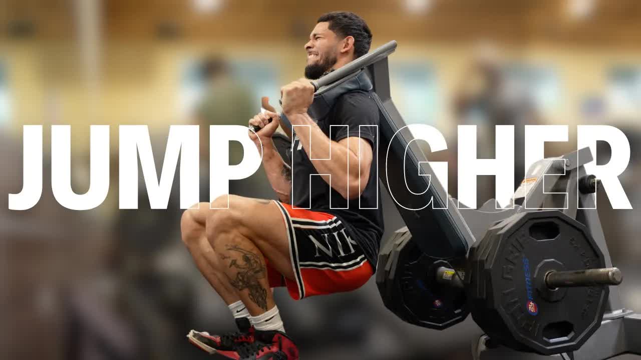 Jump higher with these two exercises: hack squats and clean pulls