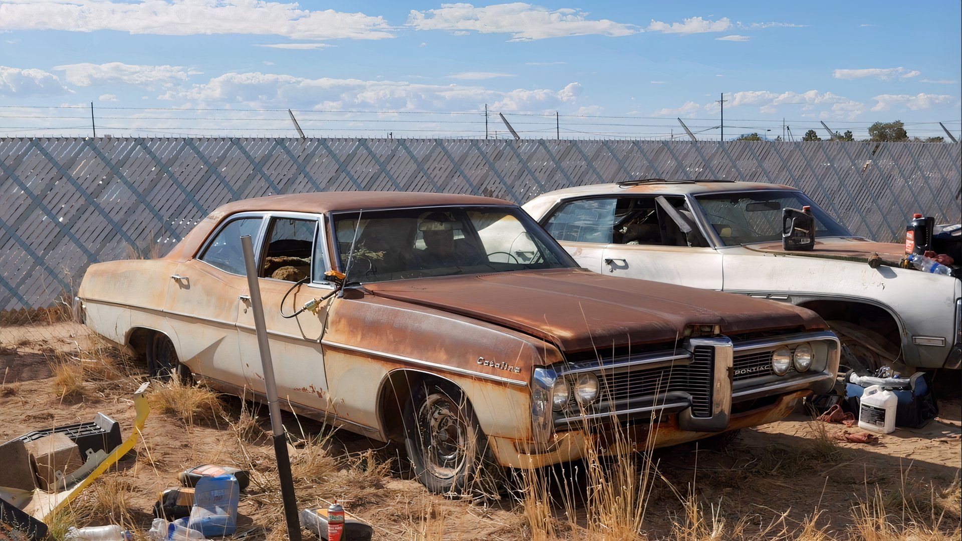 This abandoned Pontiac Catalina just woke up from a 50-year sleep