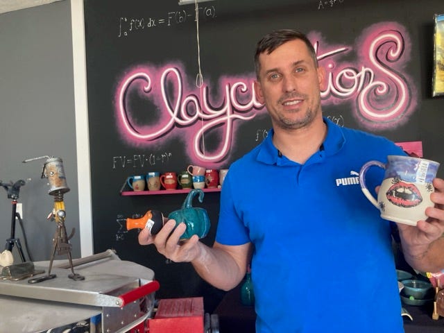 This Fayetteville teacher's next chapter is taking shape in clay