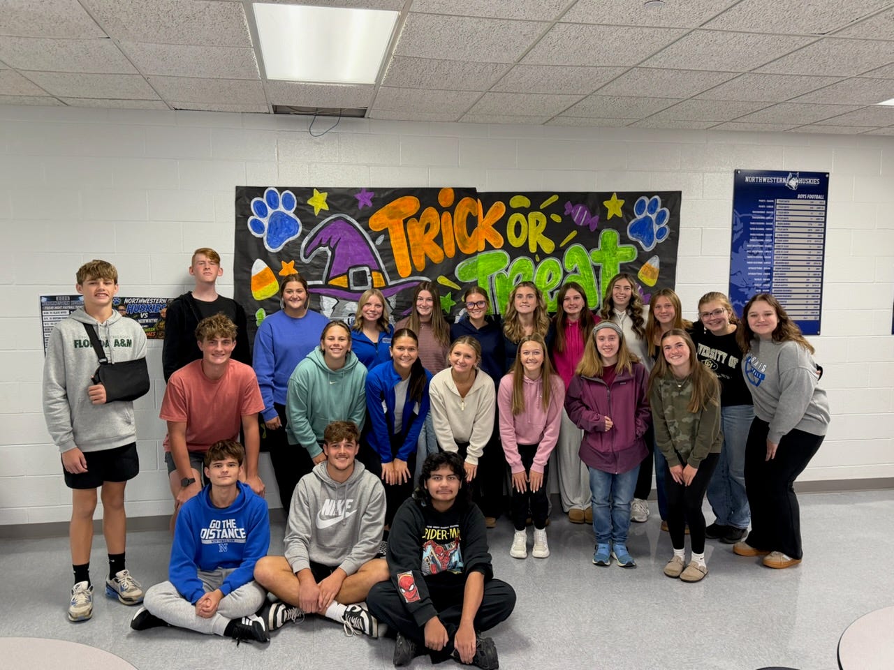 Northwestern High School opens its halls for Halloween fun