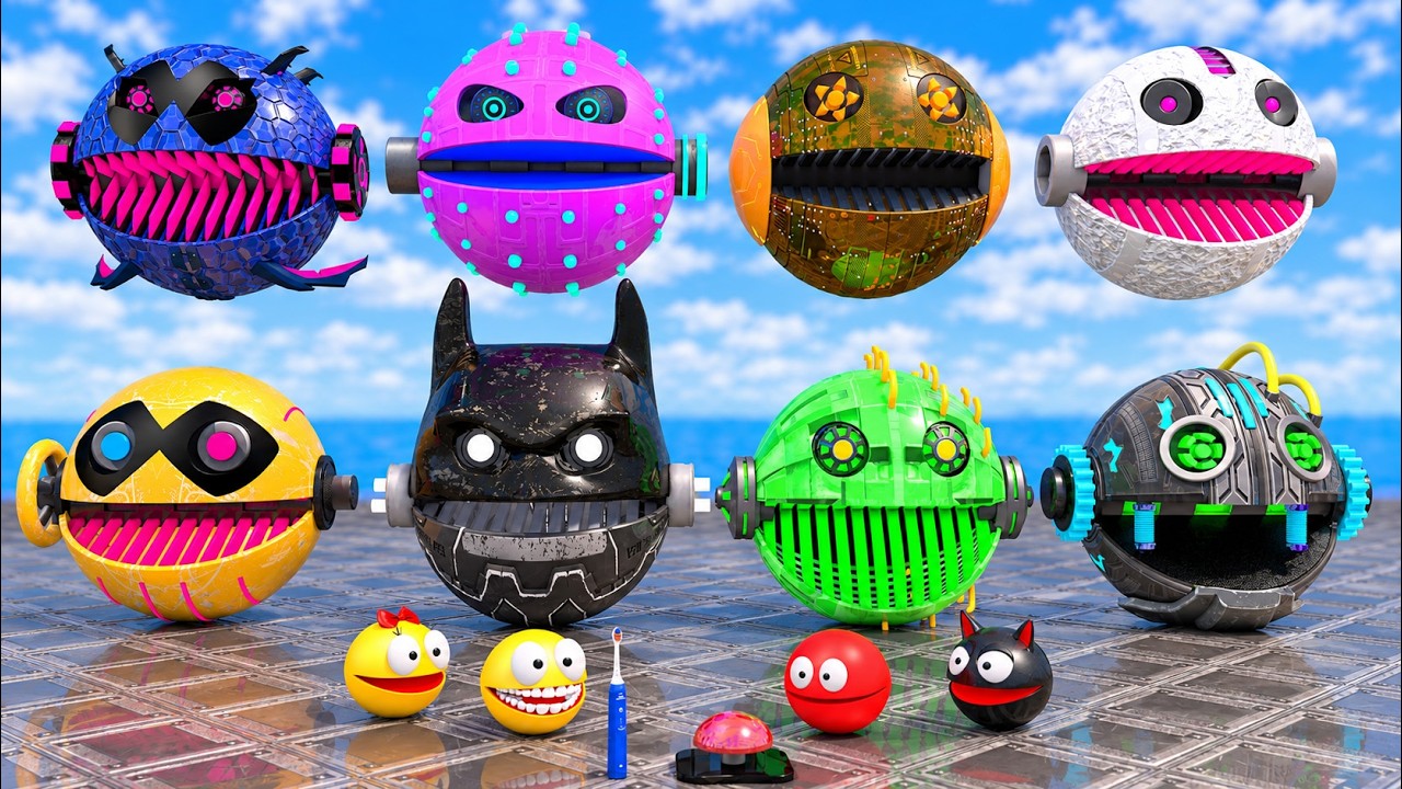 Pac-Man's wild monster arena: Hilarious 3D battle & jelly traps!