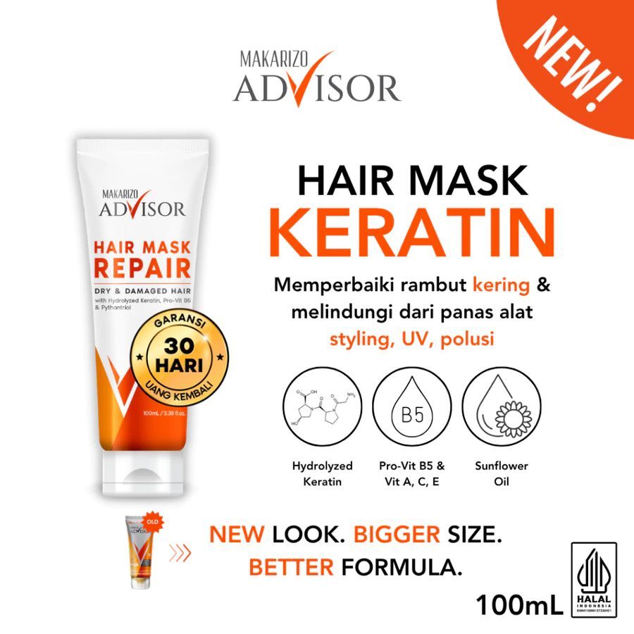 5 hair mask untuk atasi rambut kering dan mengembang, bye rambut singa