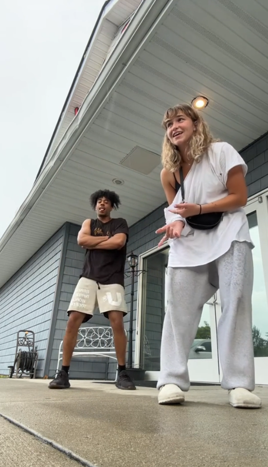 Rain inspired dance cover with rhythmic movement