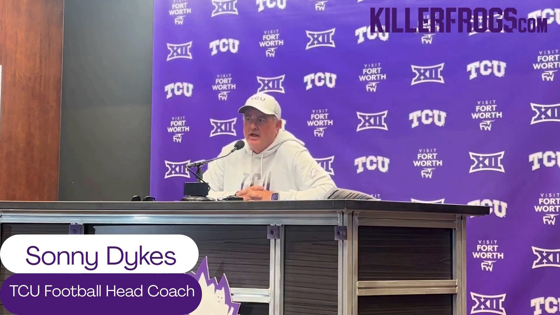 TCU Horned Frogs discuss positive play against West Virginia