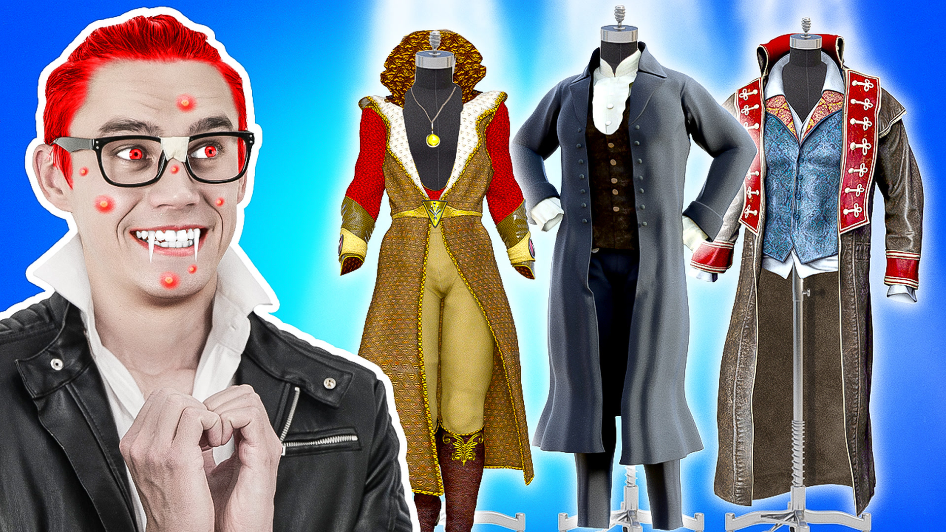 Vom Nerd zum beliebten Vampir: Extreme Transformation mit ...