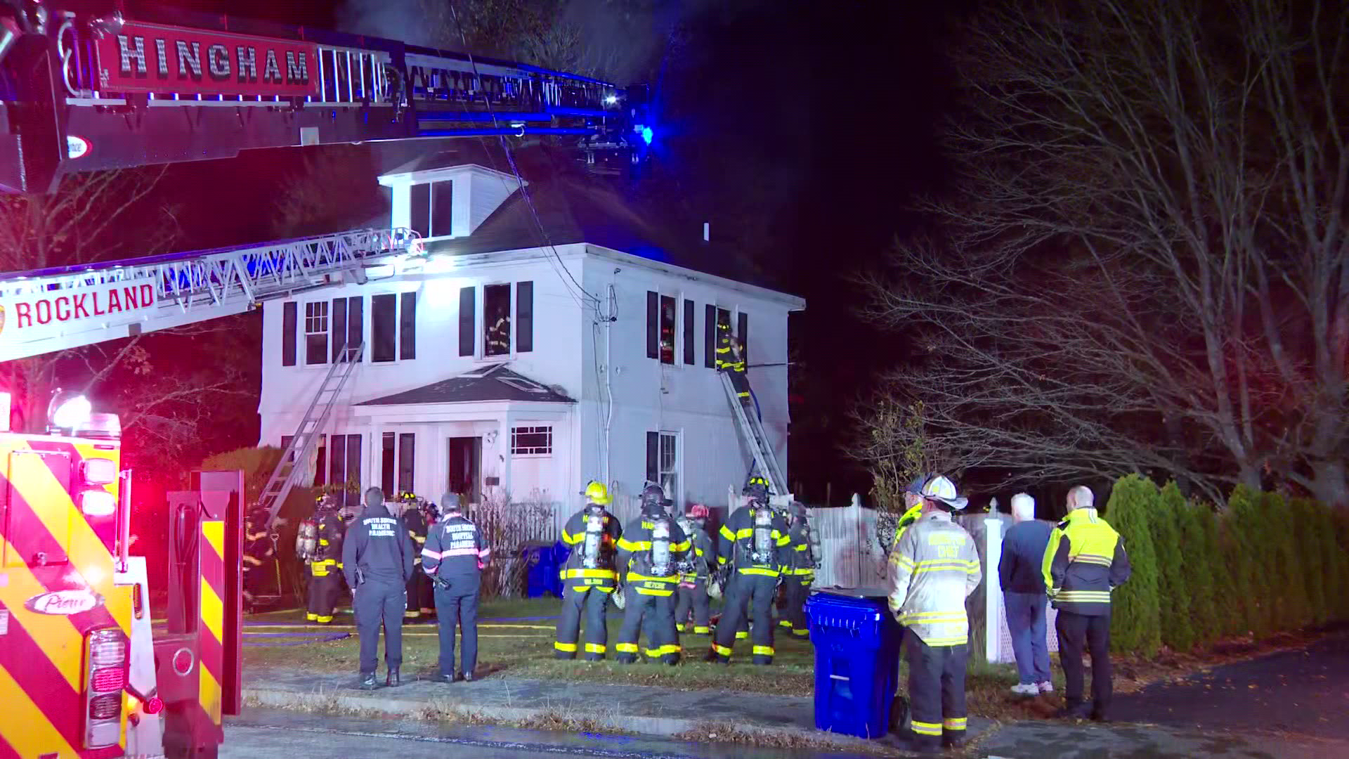 One person dies in house fire in Rockland