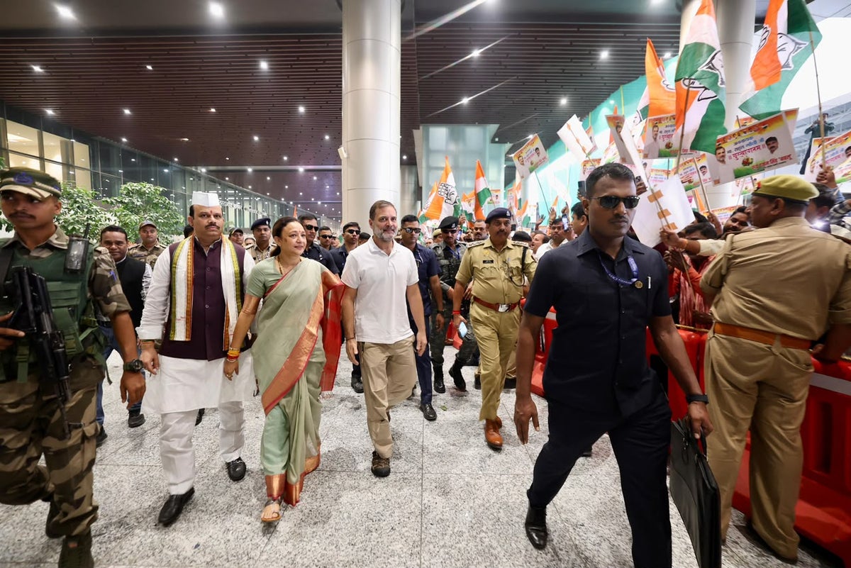Indian opposition leader Gandhi's convoy involved in highway pile-up