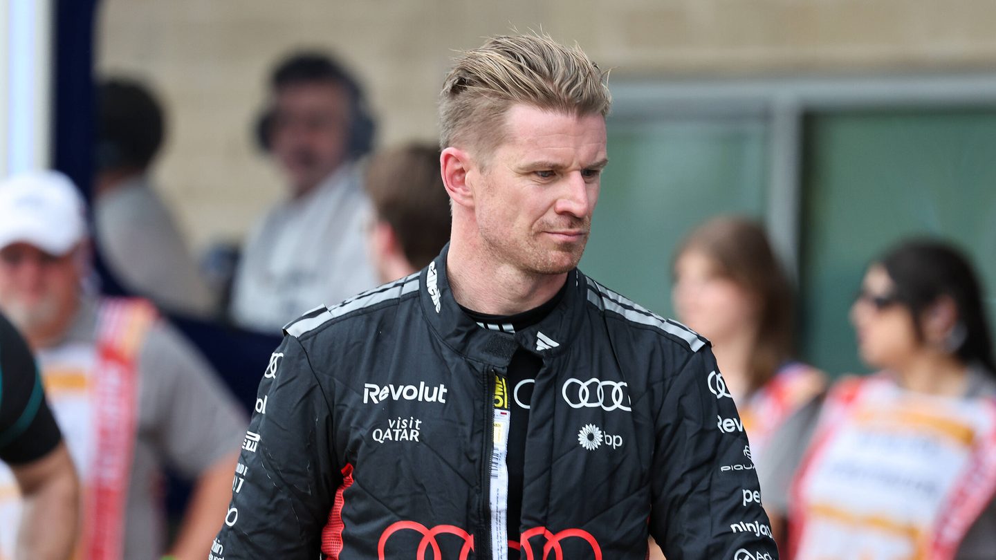 Warum verlor Nico Hülkenberg in Austin sofort Boden? Seltsames Audi ...