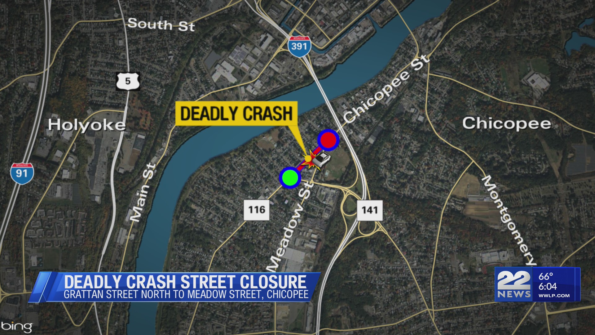 Deadly crash near Nassau St. under investigation in Chicopee