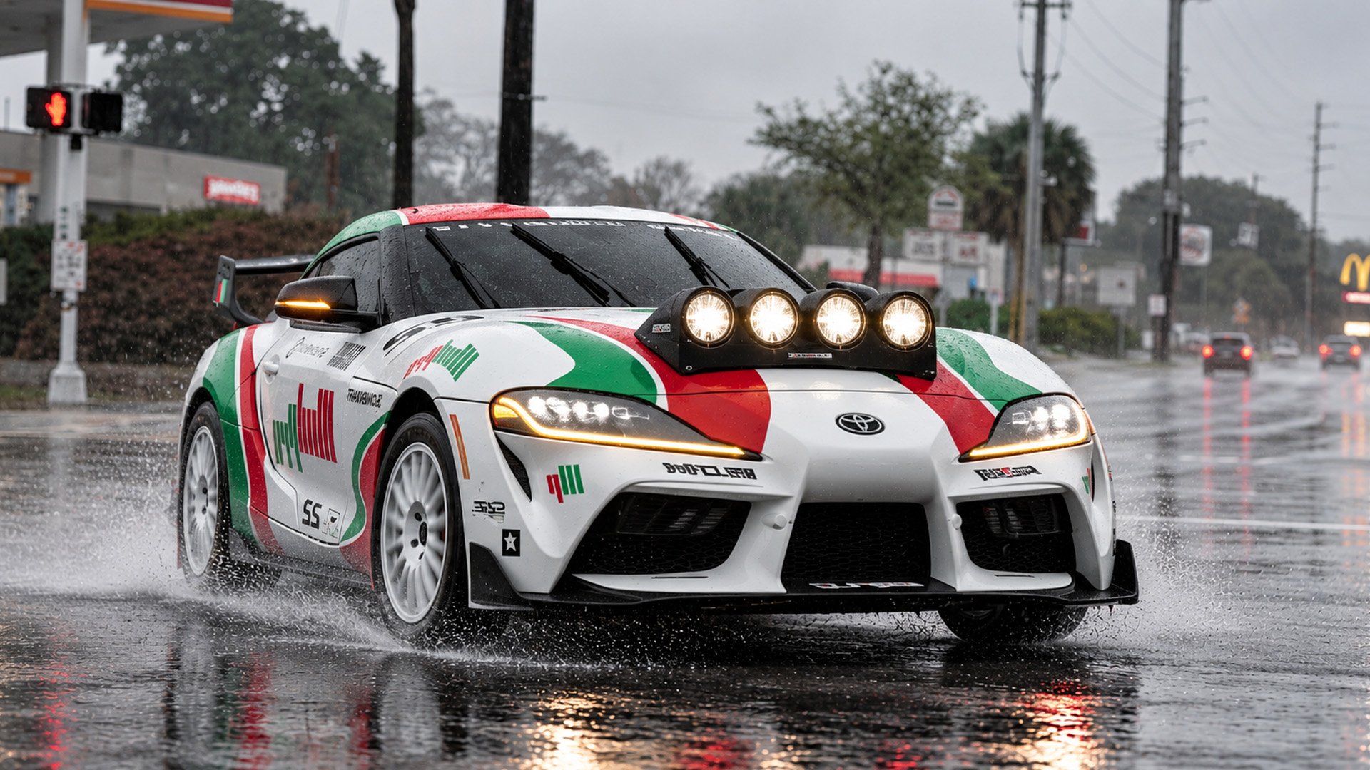 Rally Toyota Supra faces concours judges and a builder's tough criticism