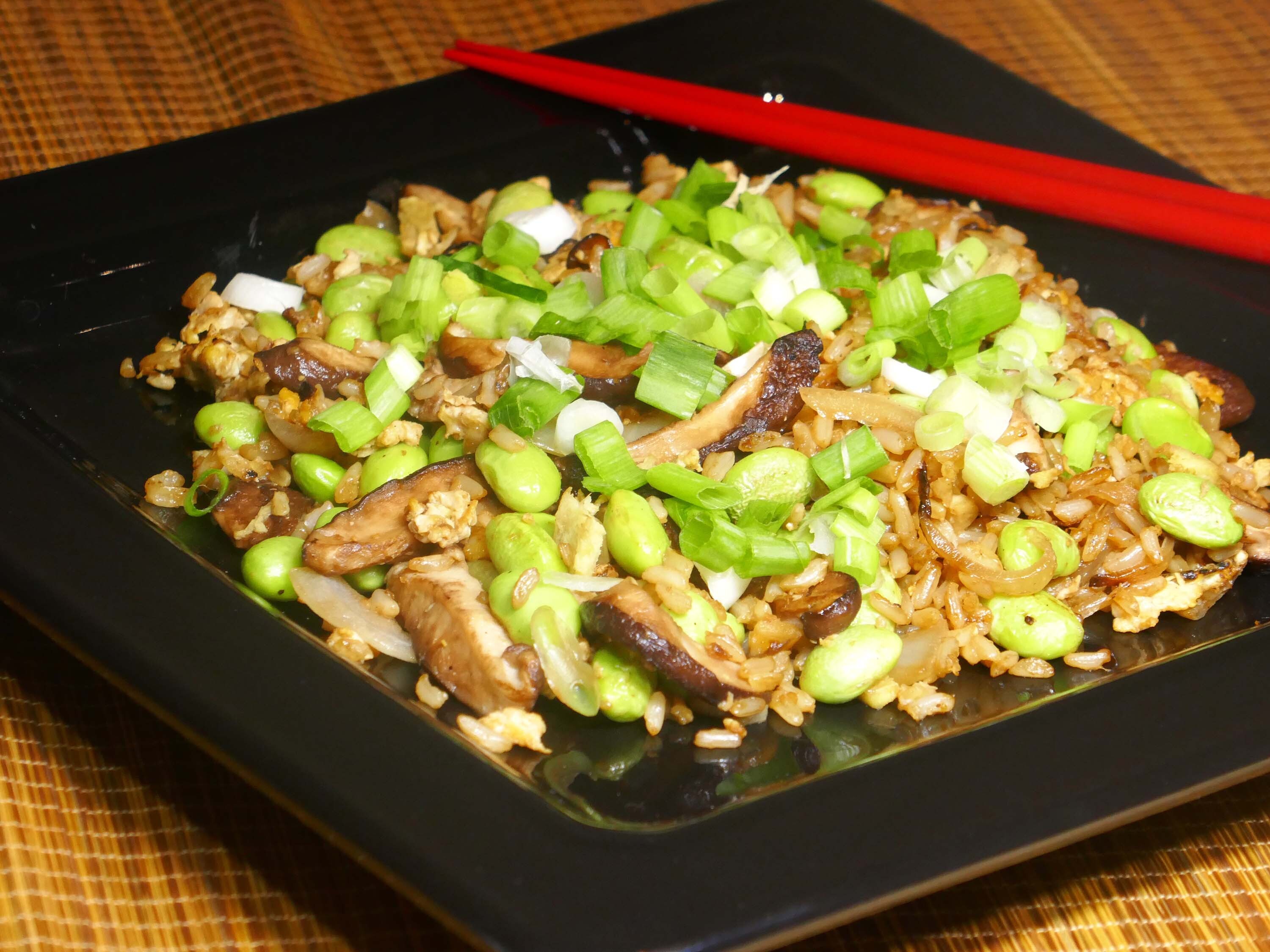 Quick fix: vegetable fried rice