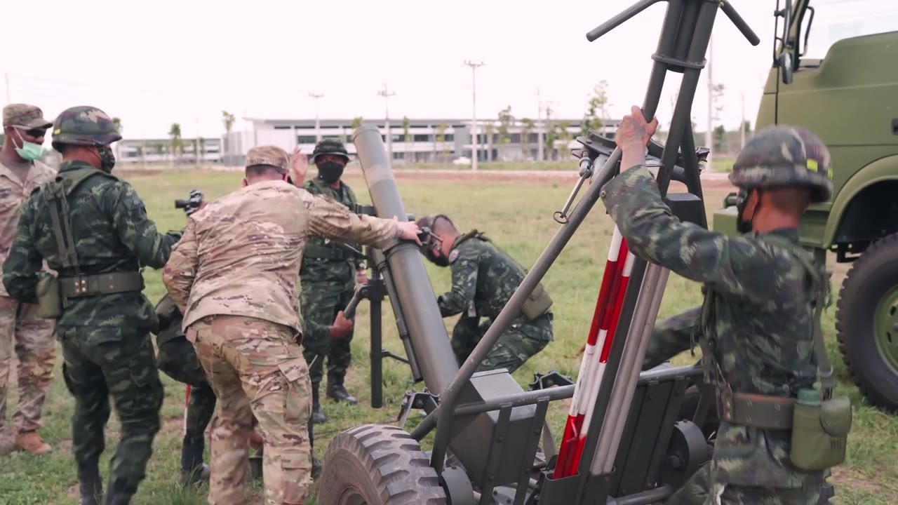 Inside Cobra Gold: US soldiers train with Thai forces using mortars ...