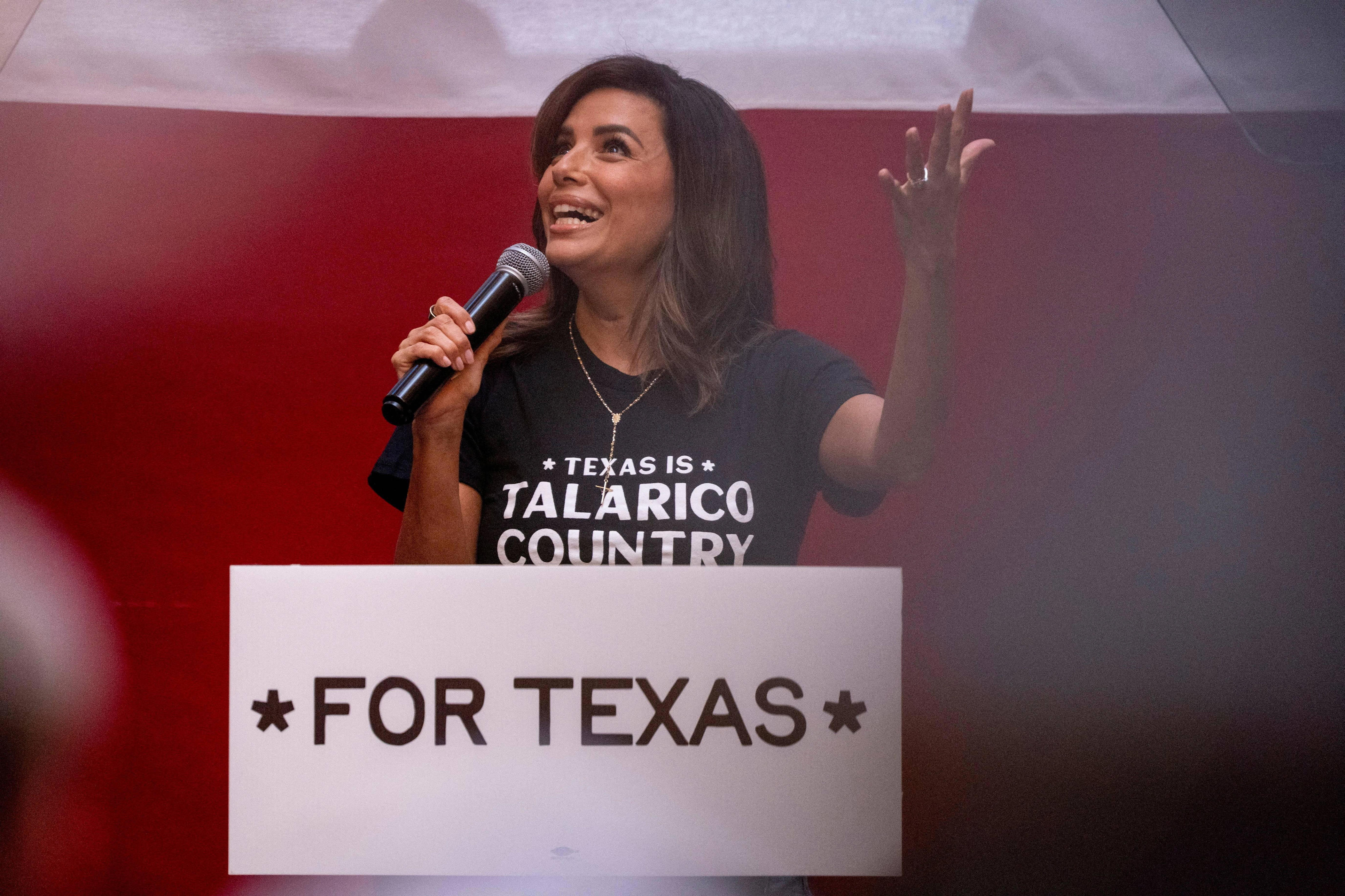 Midterms : au Texas, Eva Longoria entre en campagne
