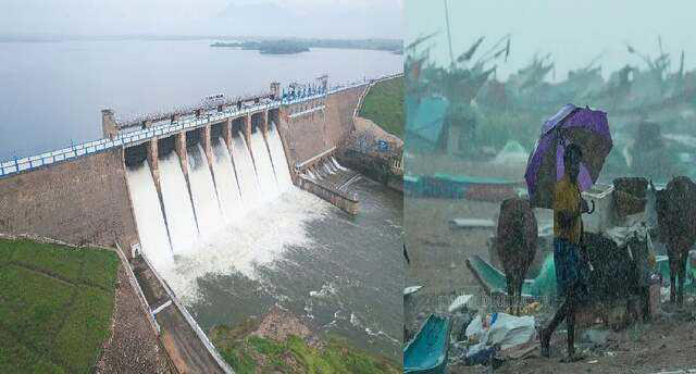 Northeast monsoon intensifies in TN: Red alert in Kodaikanal, Vaigai ...