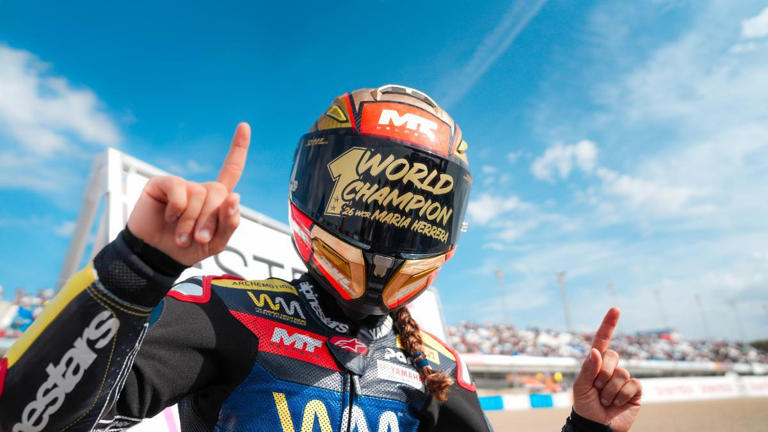 María Herrera reivindica el motociclismo femenino: 