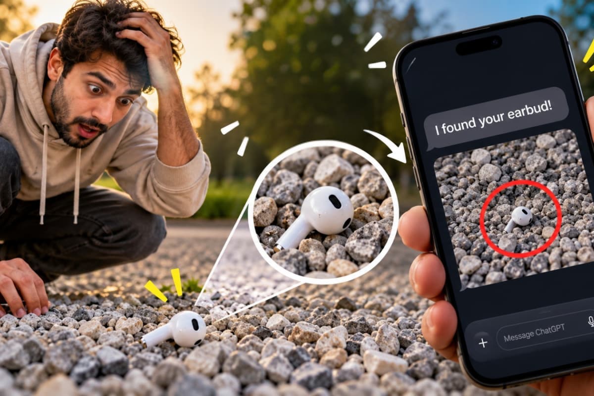 Man spends 10 minutes searching for lost earbud, turns to ChatGPT and ...