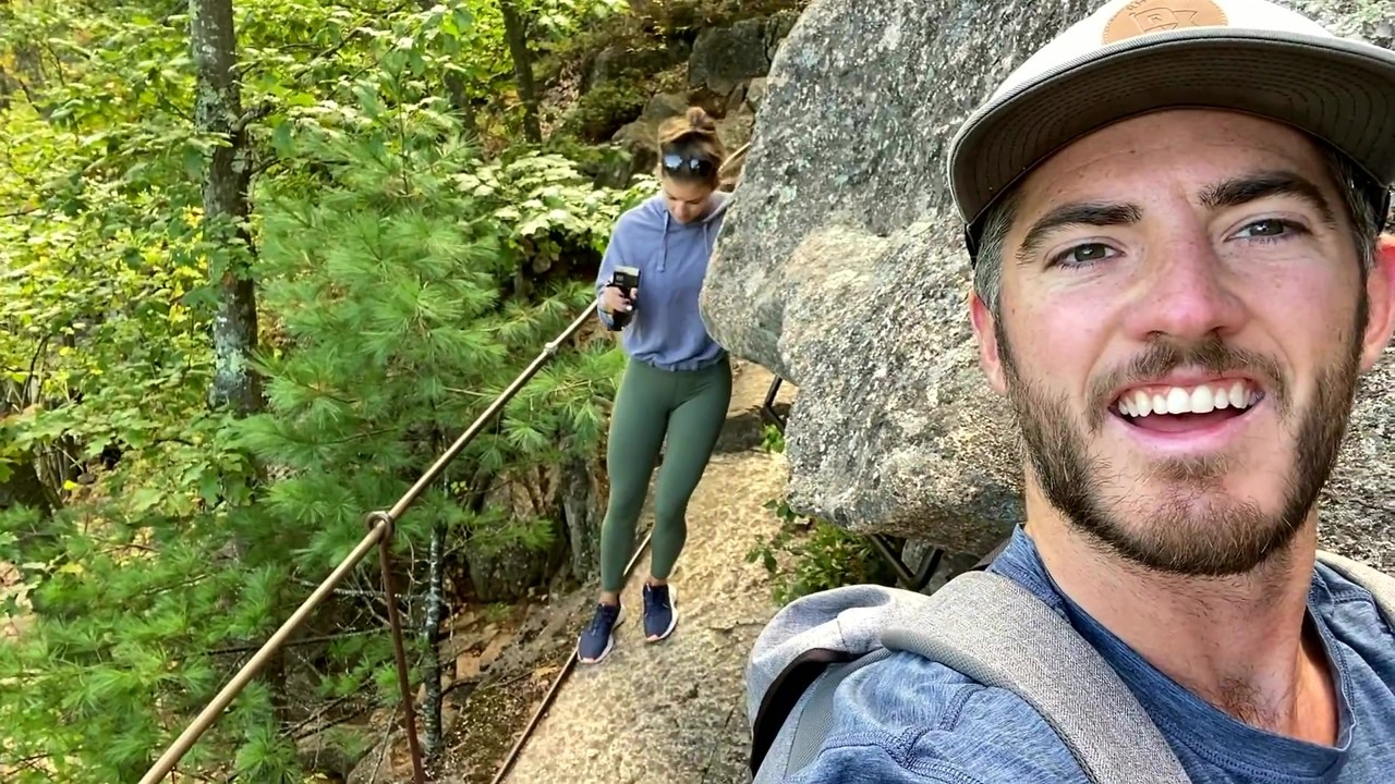 Acadia's precipice hike tests a fear of heights