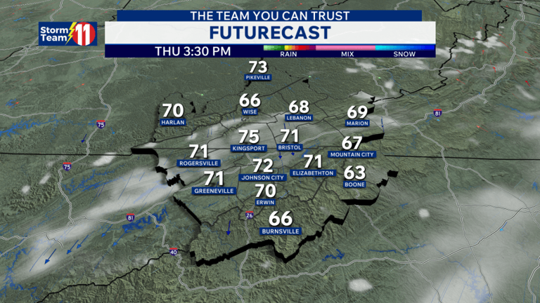 Mild and quiet start to work week