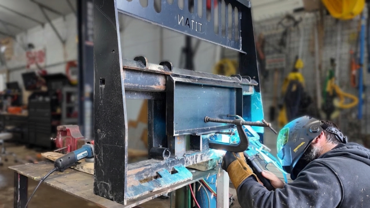 Modifying pallet forks to reduce equipment costs