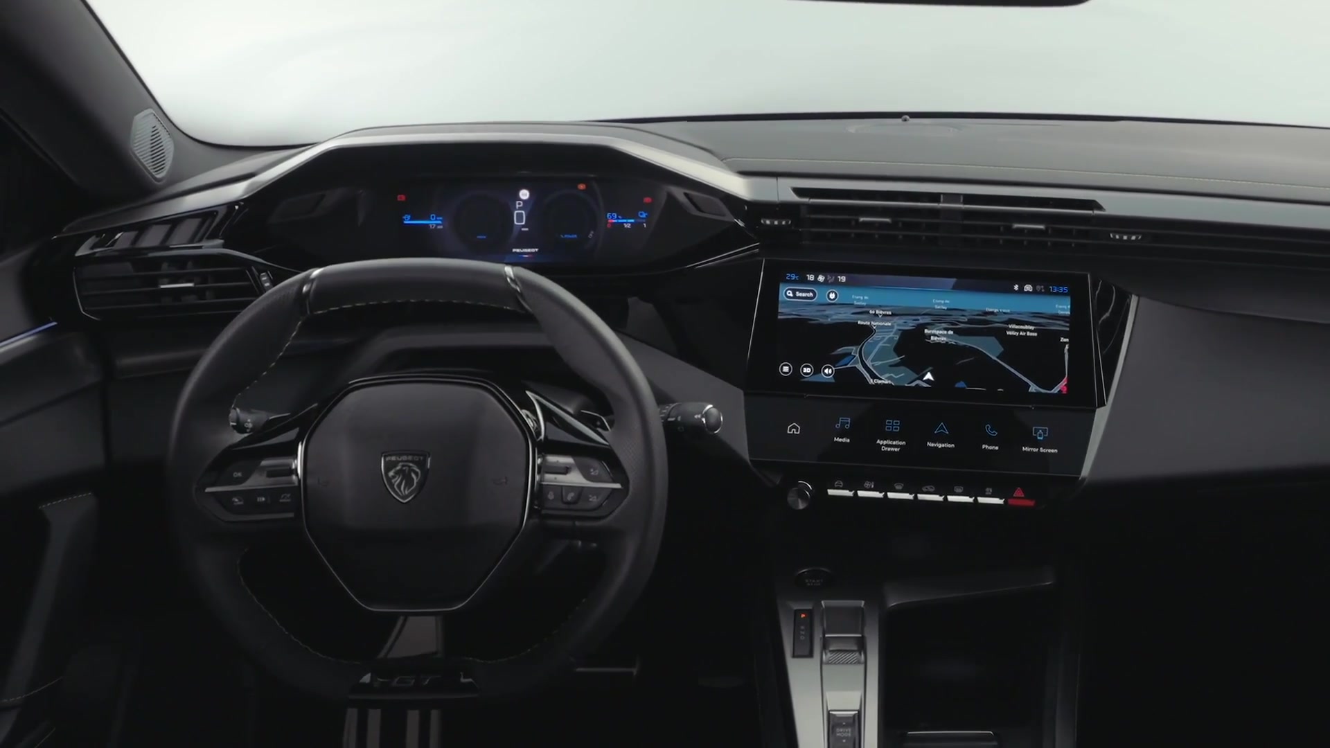 New Peugeot 308 SW interior design