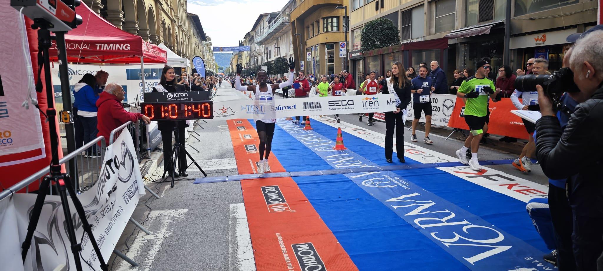 In duemila alla maratonina, trionfo keniota sul podio
