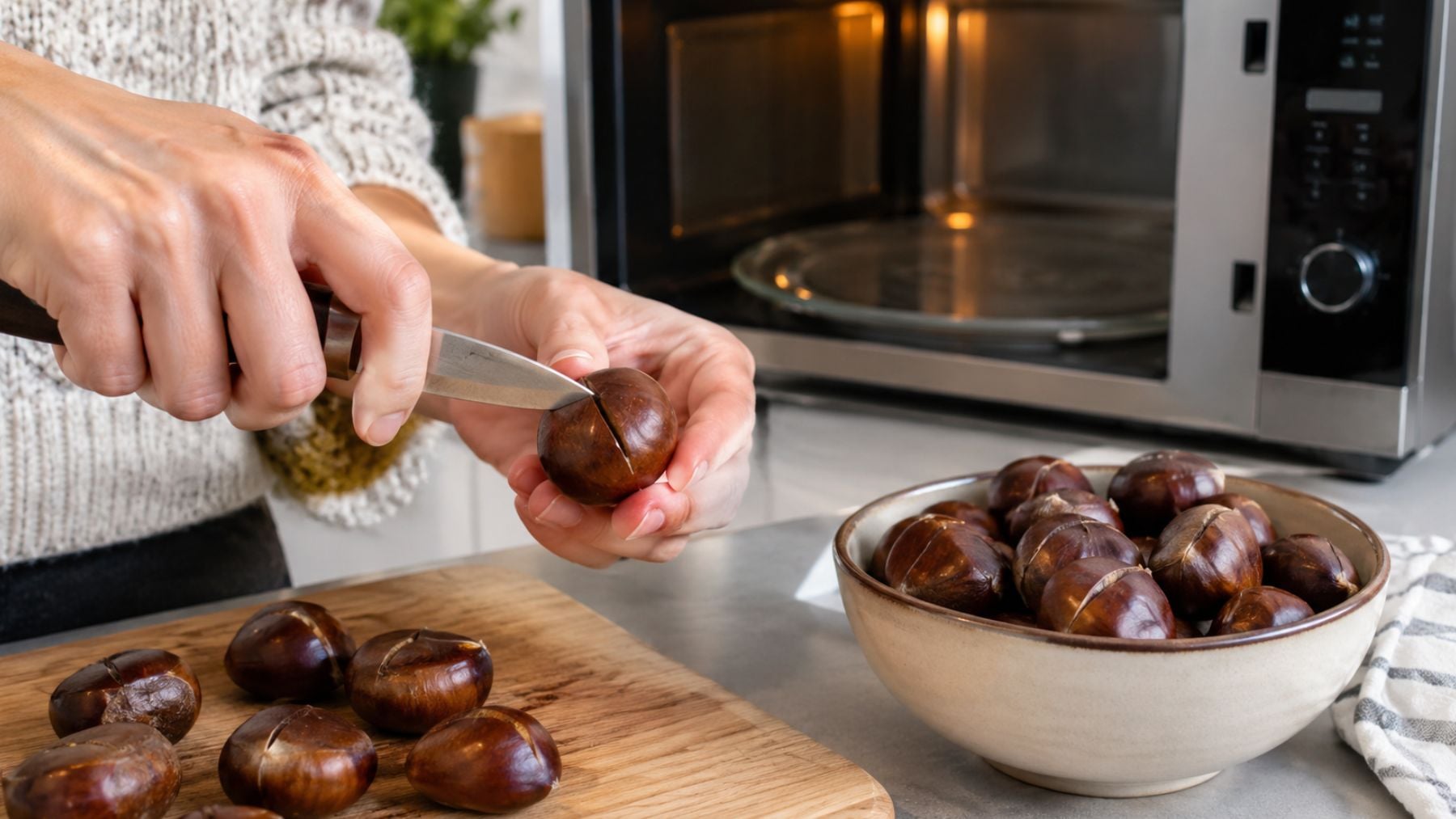 Los expertos en cocina españoles coinciden: «Para asar castañas en el ...