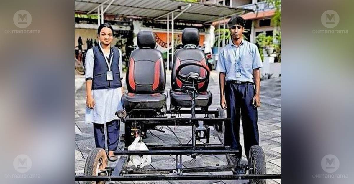 Thrissur students' mini-car, which needs no driving experience, wins ...