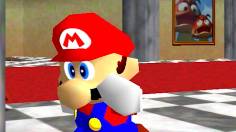 Super Mario 64 plaque may say 'Eternal Star,' a coder claims