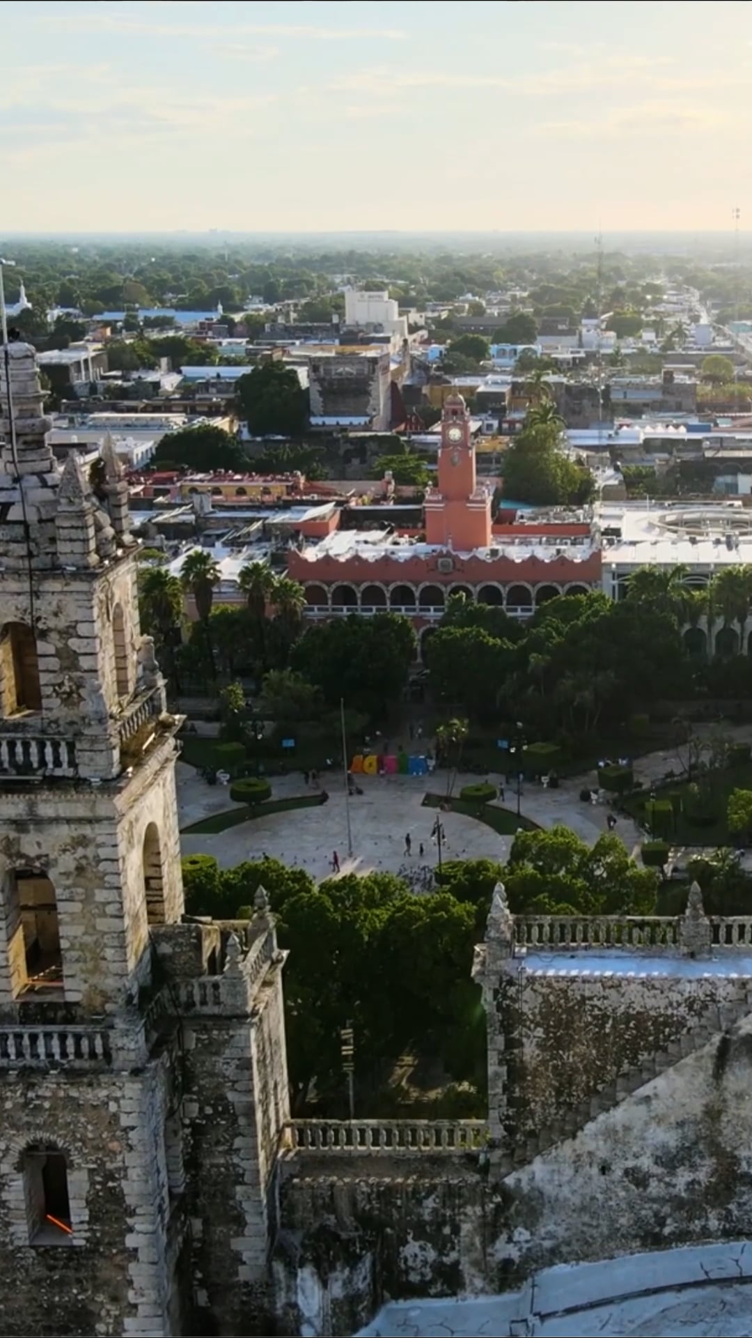 Mérida, Mexikó: drónfelvételek Yucatán Fehér Városáról